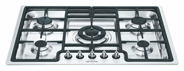 Smeg Design PGF75-4 Classica Plaque de cuisson encastrable cm. 70 - inox