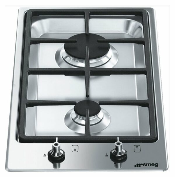 Smeg Design PGF32G Classica Plan de cuisson encastrable cm. 30 - inox