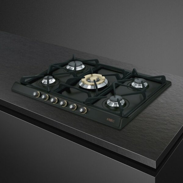 Table de cuisson Smeg SR775AO - Neuf : esthétique renouvelée, caractéristiques traditionnelles – Image 3