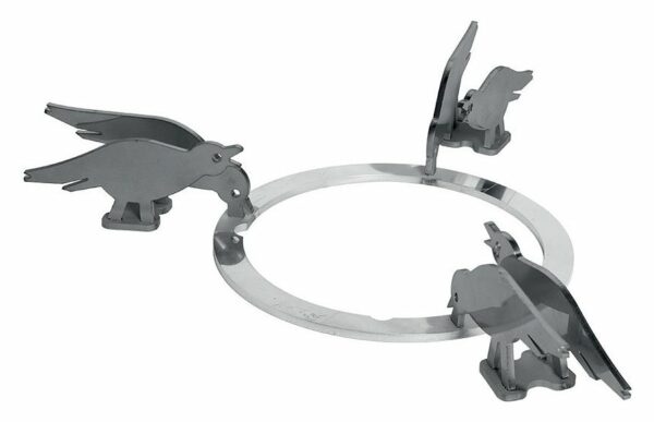 Smeg KPDSN100B Kit grilles pour plaques de cuisson cm. 100 - inox