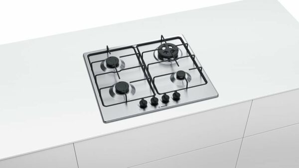 Table de cuisson à gaz Bosch PGH6B5B80 - Neuf – Image 4