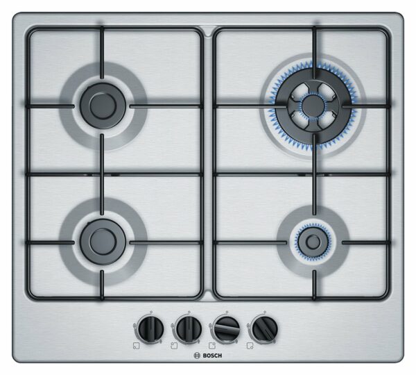 Table de cuisson à gaz Bosch PGH6B5B80 - Neuf
