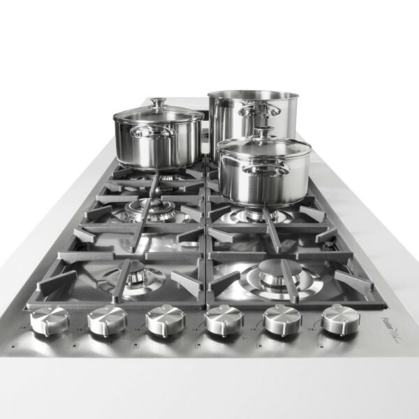 Table de cuisson à gaz Foster 7639 000 Milano - Double brûleur à 2 couronnes indépendantes - Neuf – Image 4