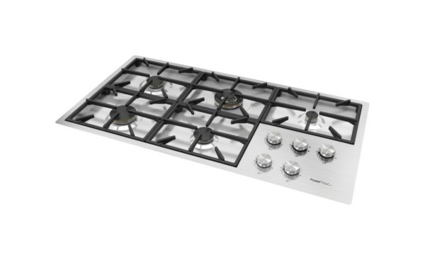 Table de cuisson à gaz Foster 7638 000 Milano - Double brûleur à 2 couronnes indépendantes - Neuf – Image 2