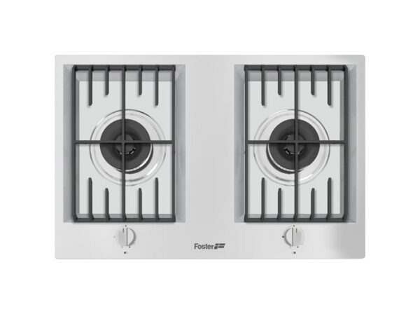 Table de cuisson Foster 7203 032 FL - Brûleurs AEO puissants et efficaces - Grilles en fonte robustes - Déplacement facile et sécurisé des casseroles - Neuf
