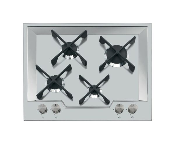 Table de cuisson Foster 7615 032 KS - Neuf: feux espacés, grilles individuelles, nettoyage facile