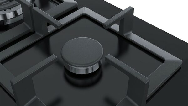 Table de cuisson à gaz Bosch PPQ7A6B20 en verre trempé avec FlameSelect - Neuf – Image 3