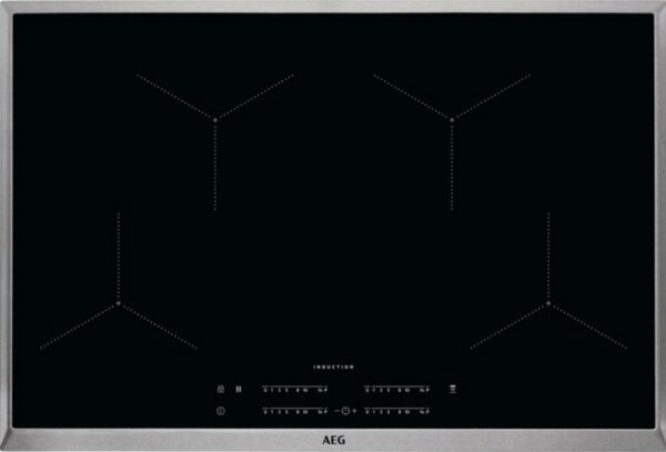 Plaque à induction AEG IKB84433XB - Neuf: Zones adaptatives pour casseroles - Vérifiez la compatibilité! (150 caractères)