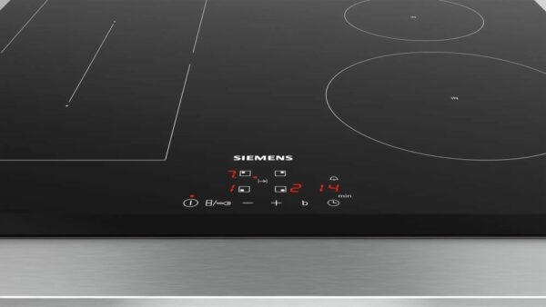 Table à induction Siemens EE631BPB1E - PowerBoost 50% - Économisez 35% de temps de cuisson - Neuf – Image 2