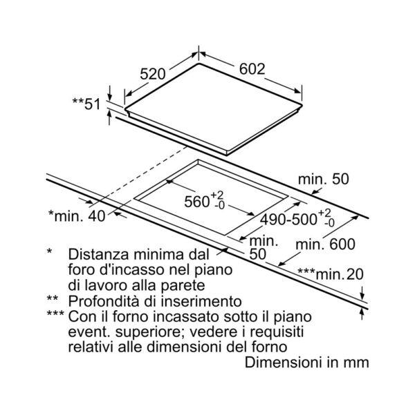 Table de cuisson EX675LEC1E - Neuf: Plaques à induction rectangulaires pour une grande zone de cuisson – Image 4