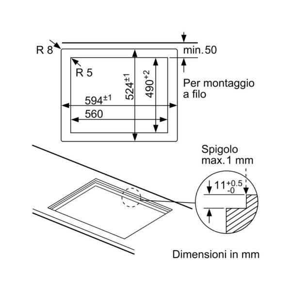 Cuisinière à gaz Siemens EP6A6HB20 - Neuf : Technologie steFlame avec 9 étapes de réglage pour un contrôle précis de la flamme – Image 8