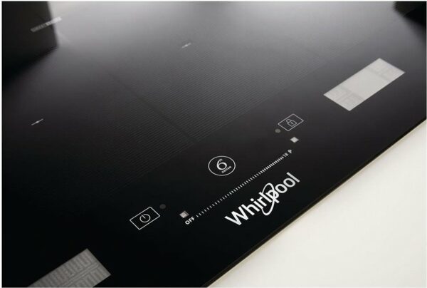 Plaque à induction 86 cm - vitrocéramique noire WHIRLPOOL SMP9010 C/NE/IXL W COLLECTION Ligne SMARTCOOK avec technologie SMARTSENSE - Neuf – Image 2