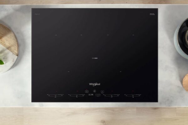 Plaque à induction 65 cm - vitrocéramique noire WHIRLPOOL SMO654 OF/BT/IXL W COLLECTION SMARTCOOK - Neuf – Image 3