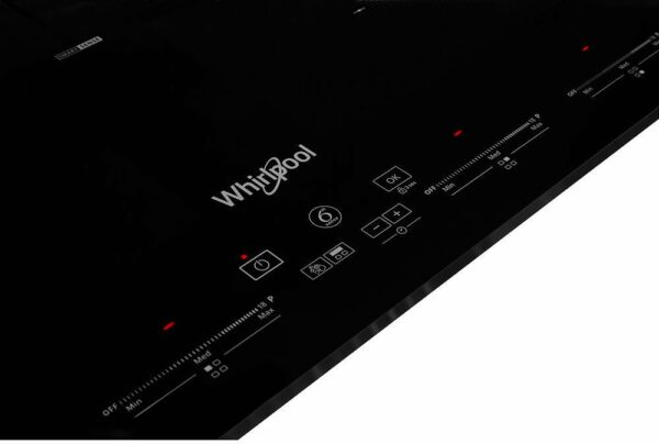 Plaque à induction 65 cm - vitrocéramique noire WHIRLPOOL SMO654 OF/BT/IXL W COLLECTION SMARTCOOK - Neuf – Image 7