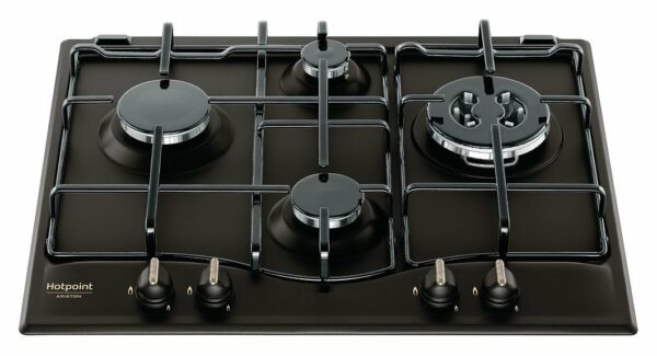 Table de cuisson gaz anthracite Hotpoint Ariston PCN 640 T (AN) R/HA - Neuf