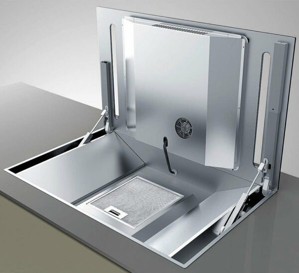 Table de cuisson à induction DIAMOND BRIDGE Baraldi avec hotte intégrée - Neuf – Image 3