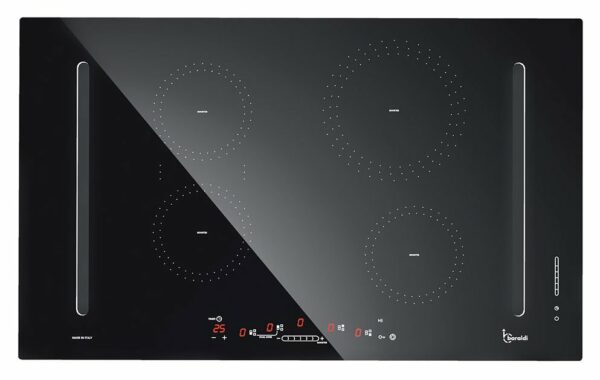Table de cuisson à induction DIAMOND BRIDGE Baraldi avec hotte intégrée - Neuf