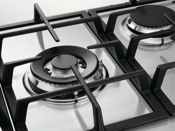 Table de cuisson à gaz Electrolux KGS7536SX en acier inoxydable - Neuf – Image 3
