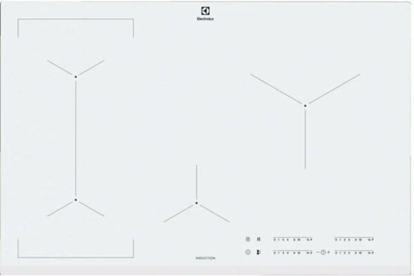 Table de cuisson à induction Electrolux EIV83443BW - Neuf: Zones de cuisson sans fin pour casseroles de toutes formes