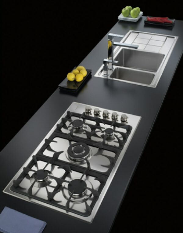 Foster 7055 062 Professionale Cuisinière à gaz 86 cm - acier brossé- Nouveau- Nouveau – Image 2
