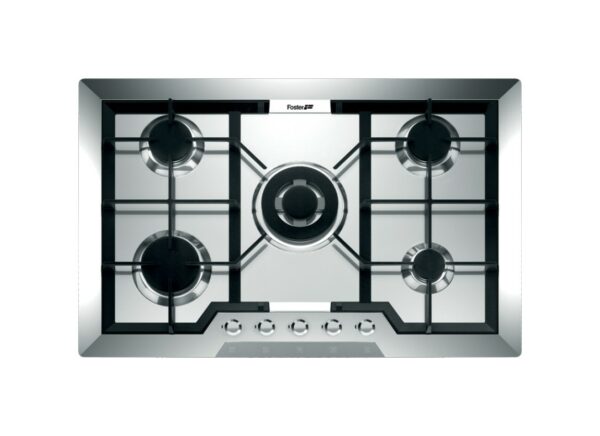 Foster 7064 062 Table de cuisson à gaz Elettra 76 cm - acier brossé- Nouveau- Nouveau