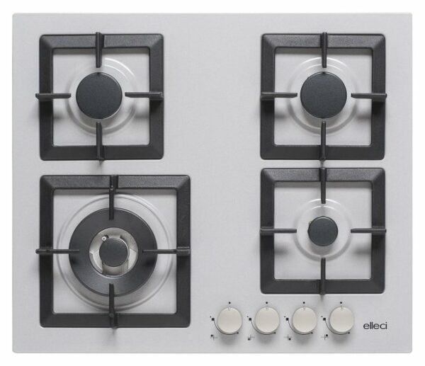 Elleci PLANO 60 Cuisinière à gaz Plano cm. 60 - métaltek - aluminium- Nouveau- Nouveau