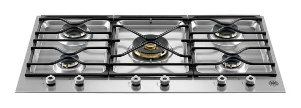 Bertazzoni PM36 5 00 X Cuisinière à gaz professionnelle cm. 90 - acier inoxydable- Nouveau- Nouveau