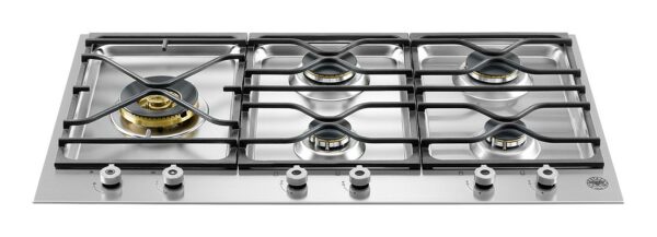 Bertazzoni PM36 5 S0 X Cuisinière à gaz professionnelle cm. 90 - acier inoxydable- Nouveau- Nouveau