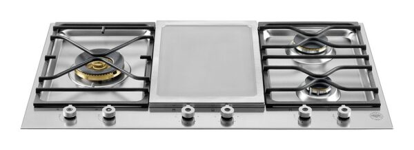 Bertazzoni PM36 3 0G X Table de cuisson professionnelle cm. 90 - acier inoxydable- Nouveau
