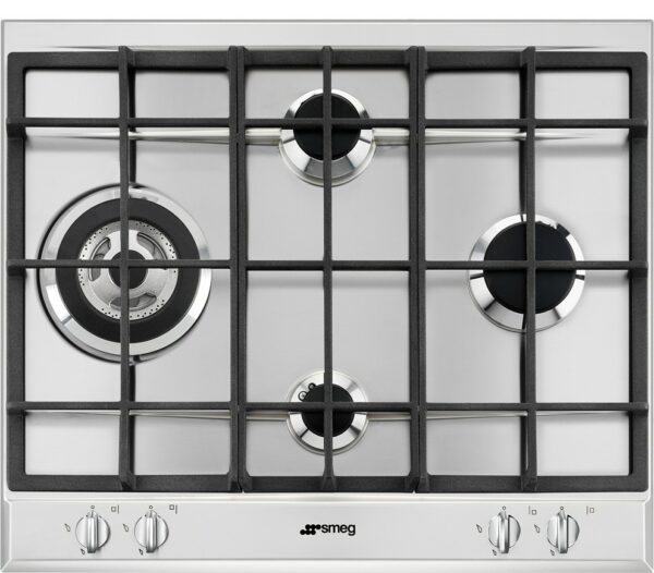 Plaque chauffante Smeg P261XGH Selezione cm. 60 - inox- Nouveau