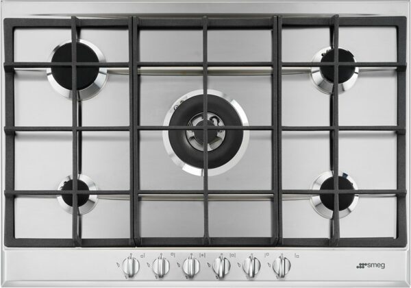 Plaque chauffante Smeg P272XGH Selezione cm. 70 - inox