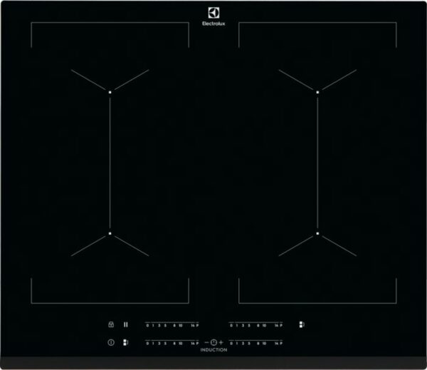 Table de cuisson à induction Electrolux CIV644 - Neuf: Commandes tactiles, CleverHeat™, EcoTimer™, protection enfants, chauffage rapide automatique, compte à rebours