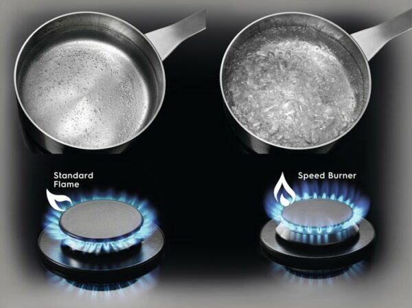 Cuisinière à gaz Electrolux EGS6436WW laquée blanc - Neuf – Image 3
