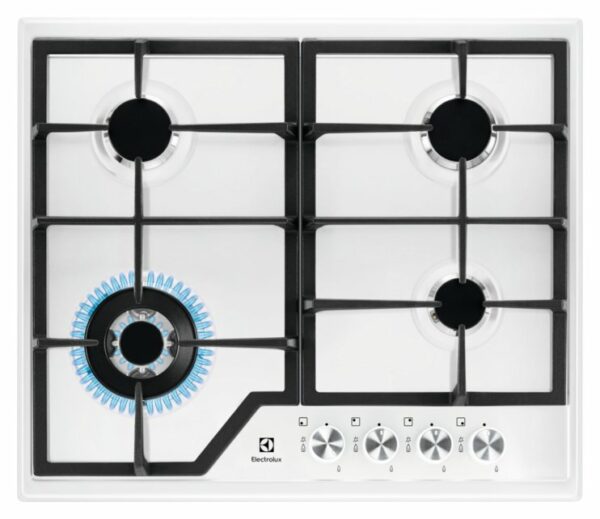 Cuisinière à gaz Electrolux EGS6436WW laquée blanc - Neuf