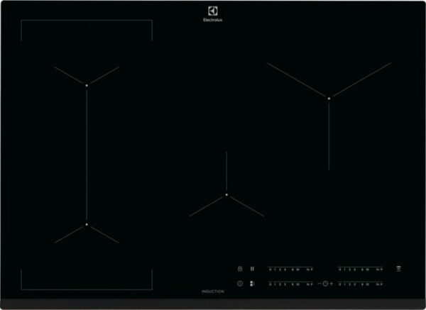 Plaque à induction Electrolux EIV734 cm. 68 - vitrocéramique noire