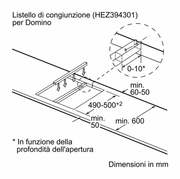 Plaque à induction Bosch PIB375FB1E Série 6 30 cm - profilés latéraux en vitrocéramique noire en acier inoxydable – Image 8