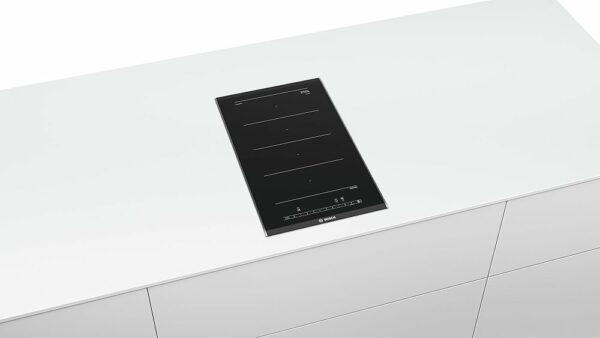 Plaque à induction Bosch PXX375FB1E Série 6 30 cm - vitrocéramique noire - profilés en acier inoxydable – Image 4