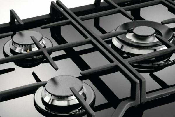 Table de cuisson à gaz Electrolux EGG7536K cm. 75 - cristal noir – Image 4