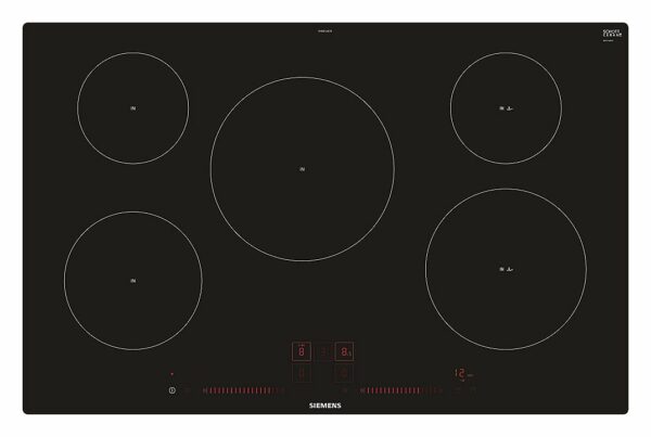 Siemens EH801LVC1E Iq100 Plaque à induction Filotop 80 cm - vitrocéramique noire