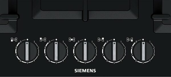 Plaque de cuisson à gaz Siemens EP7A6QB90 75 cm - verre noir – Image 6