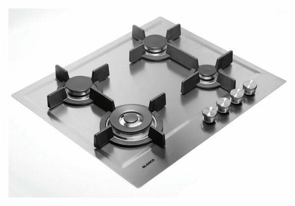 Blanco 1046115 Design Plus 6X5-4 table de cuisson encastrée/encastrée 59 cm - acier inoxydable – Image 2