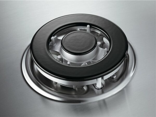 Table de cuisson à gaz Electrolux RGG6243LOX cm. 60 - empreinte digitale en acier inoxydable – Image 2