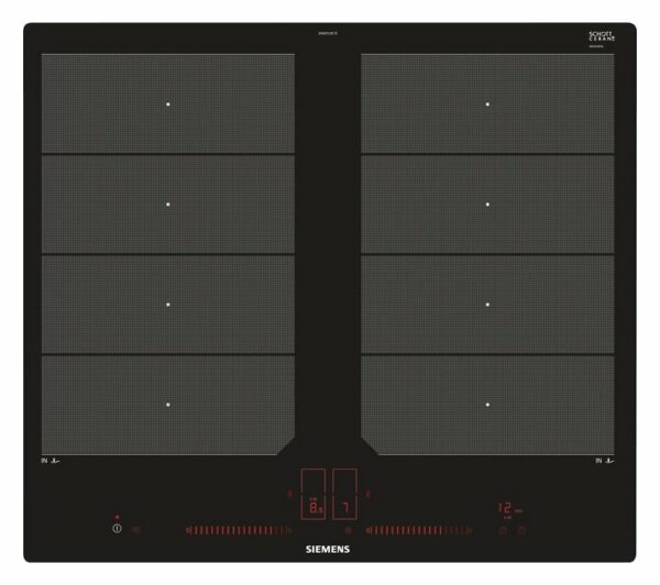 Plaque à induction Siemens EX601LXC1E Iq700 cm. 57 - verre céramique noir – Image 2