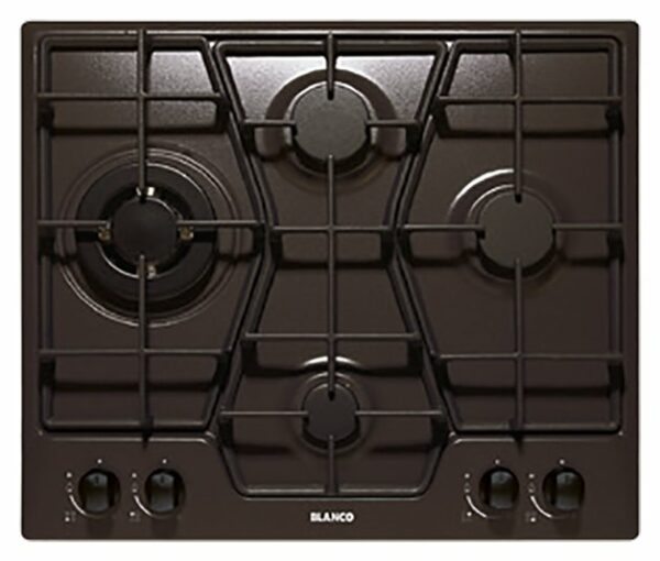 Blanco 1046129 Plaque de cuisson encastrable Premium 6X5-4 58 cm - café