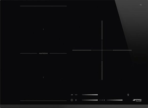 Plaque à induction universelle Smeg SI1M7733B cm. 70 - semi-filo - noir