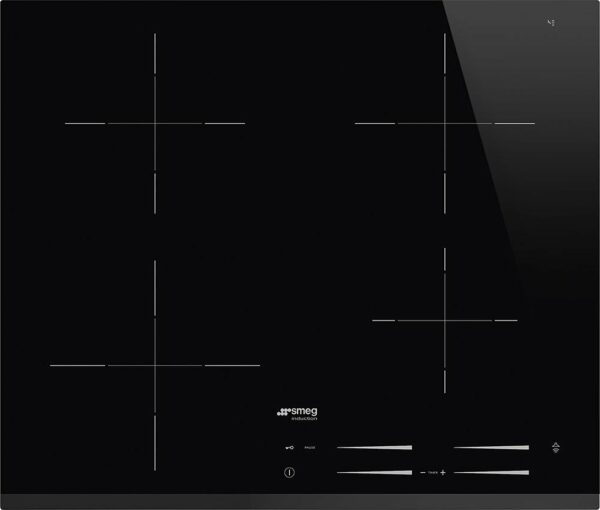 Smeg Design SI7643B Plaque à induction universelle cm. 60 - semi-filo - noir