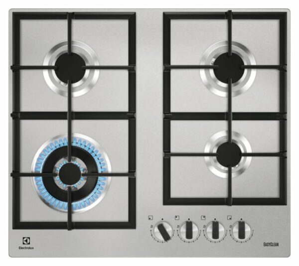 Electrolux KGU64361Z Pro Table de cuisson à gaz ultraplate cm. 60 - inox