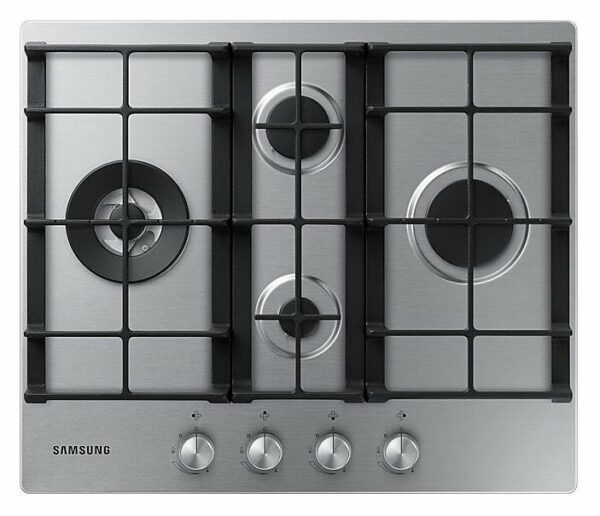Table de cuisson à gaz Samsung NA64H3031BS/T1 cm. 60 - grille en fonte inox