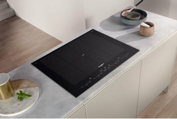 Table de cuisson à induction Whirlpool SMO658CBTIXL avec 8 zones cm. 65 - noir – Image 4