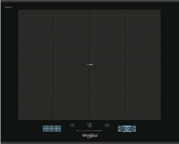Plaque à induction encastrable Whirlpool SMP658CBTIXL cm. 65 - noir